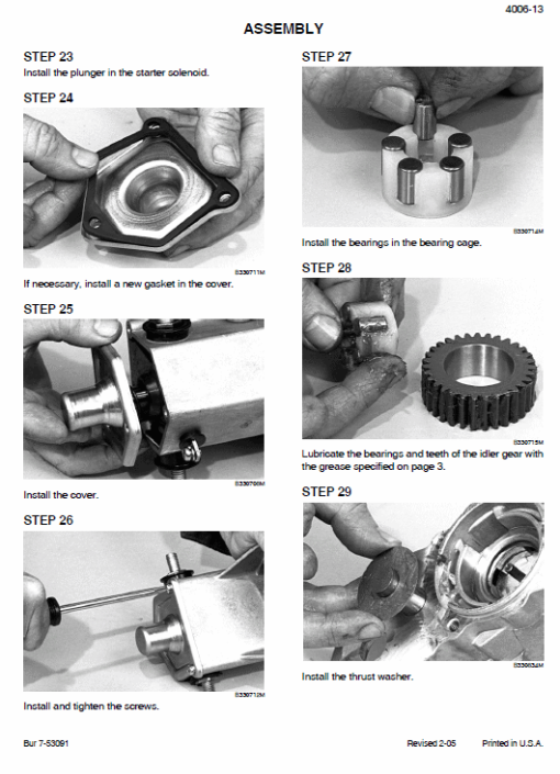 Case 410 and 420 SkidSteer Loader Service Manual - Image 3