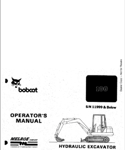 Repair Manual, Service Manual, Workshop Manual