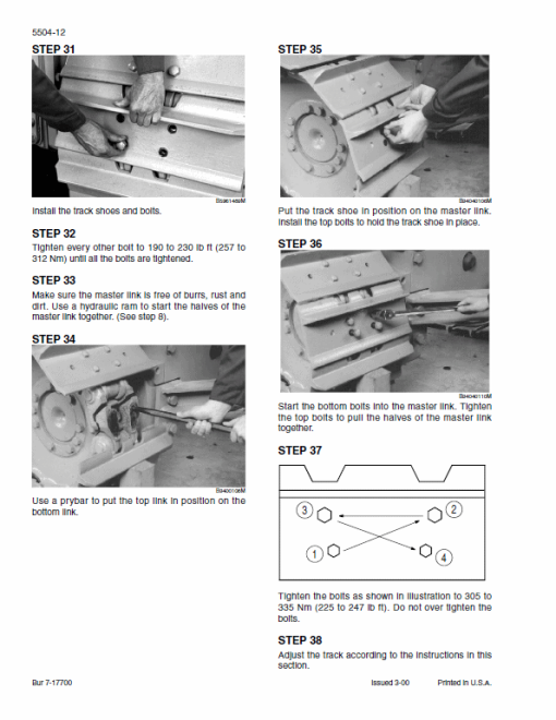 Case 550H Crawler Dozer Service Manual - Image 3