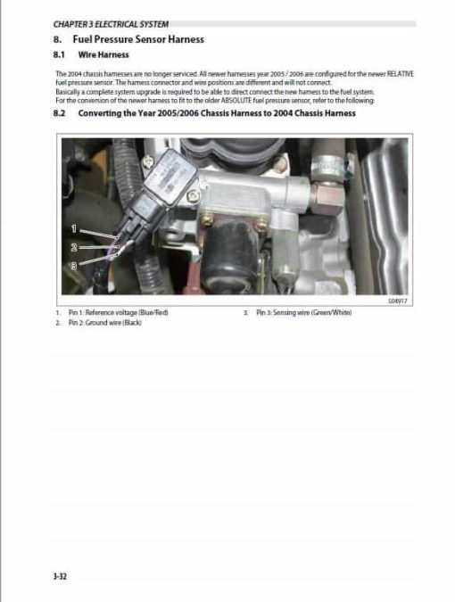 CAT C3000, C3500, CC4000, C4000 Lift Truck Service Manual - Image 3