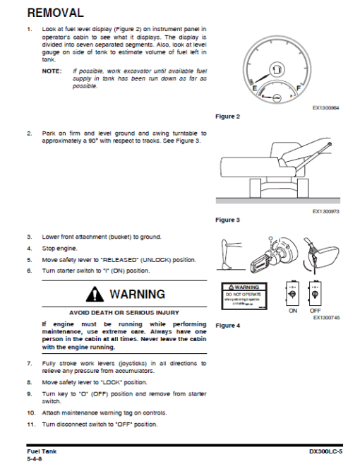 Doosan DX300LC-5 Excavator Service Manual - Image 3