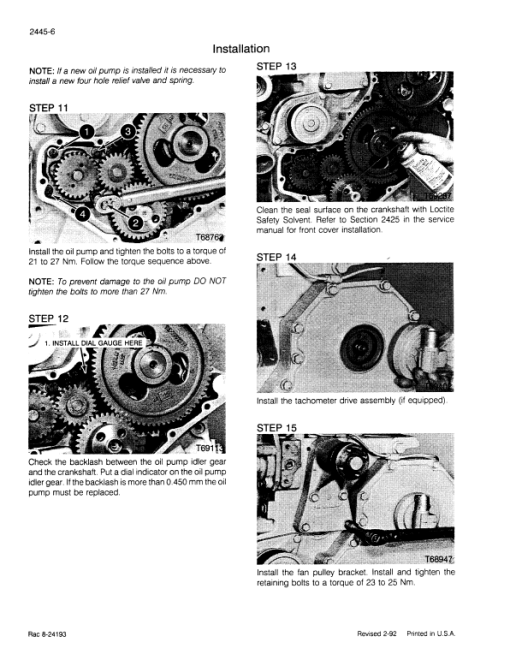 Case 650 Crawler Dozer Service Manual - Image 3