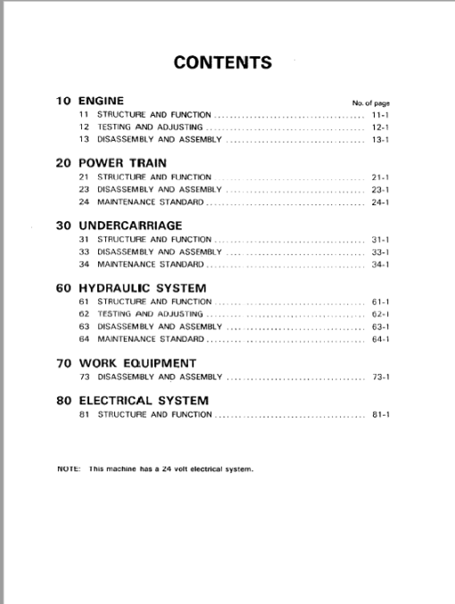 Bobcat 130 Hydraulic Excavator Service Manual - Image 5