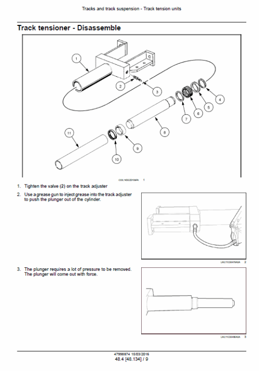 New Holland 1150L Crawler Dozer Service Manual - Image 3