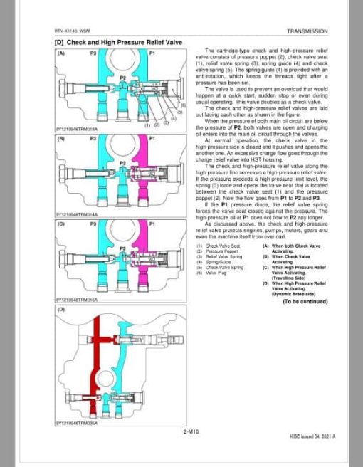 Kubota RTV-X1140 Utility Vehicle Workshop Service Repair Manual - Image 3