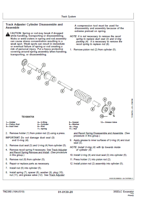 John Deere 350DLC Excavator Repair Technical Manual - Image 3