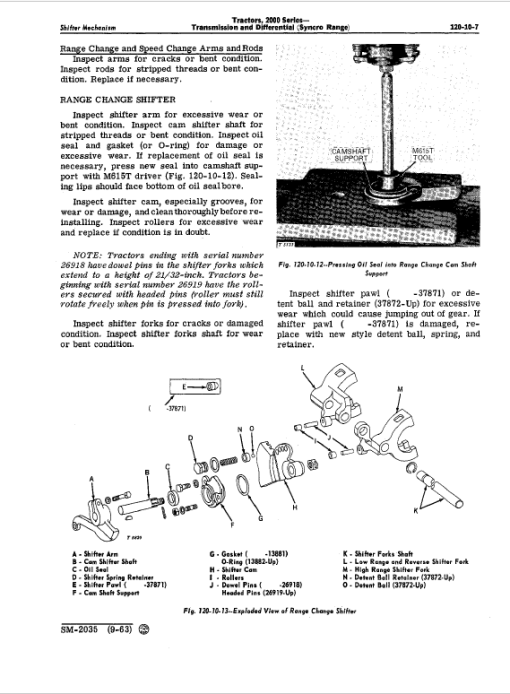 John Deere 2010 Row-Crop, RC Utility, Hi-Crop Tractor Technical Manual - Image 3