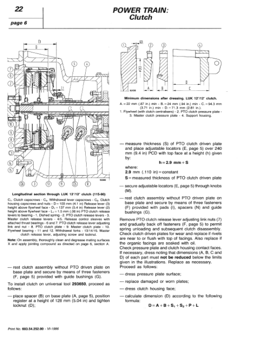 Fiat 115-90, 130-90, 140-90, 160-90, 180-90 Tractor Service Manual - Image 3