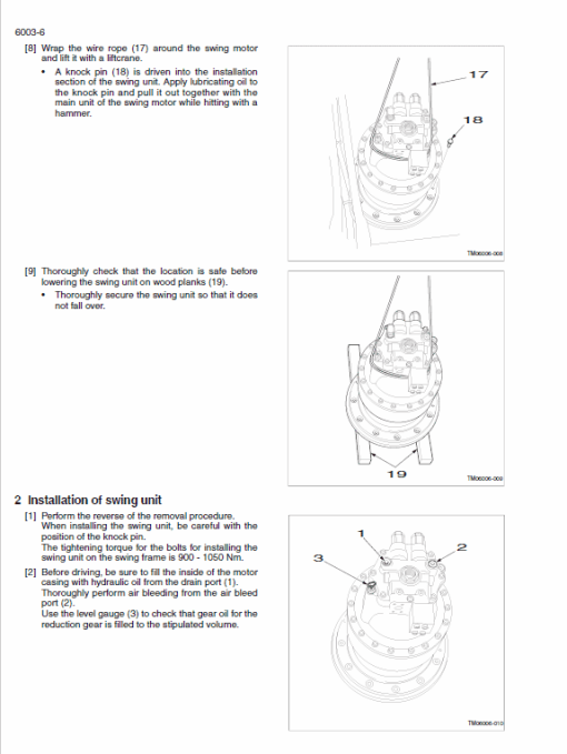 Case CX470B Crawler Excavator Service Manual - Image 3