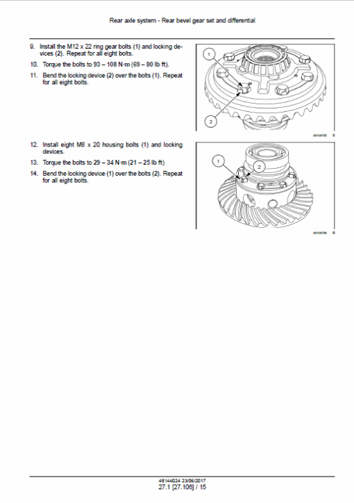 New Holland Workmaster 35 and 40 Tractor Service Manual - Image 3