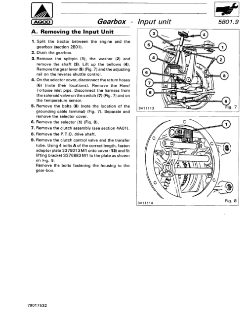 AGCO Allis 9735, 9745 Tractors Service Manual - Image 3