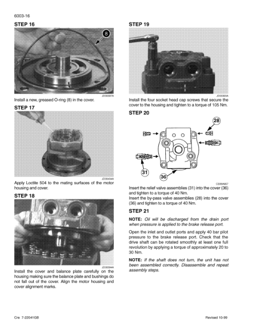 Case 9007B Excavator Service Manual - Image 3