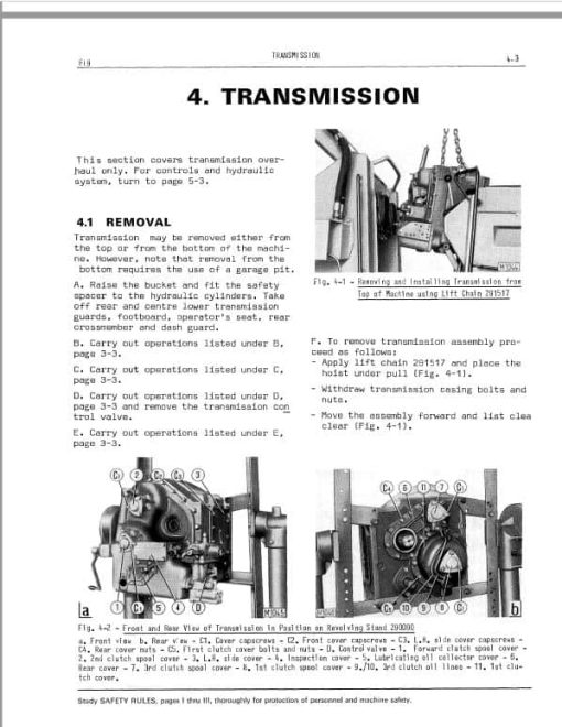 Fiatallis FL9 Crawler Loader Repair Service Manual - Image 3