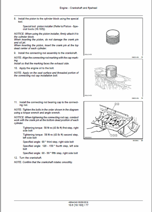 Case CX500C Crawler Excavator Service Manual - Image 3