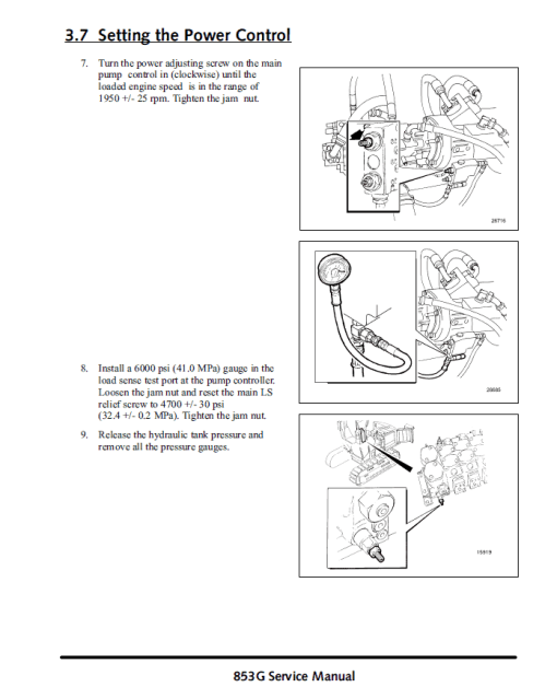 John Deere 853G Feller Buncher Service Repair Manual (SN 003001 – 003083) - Image 3