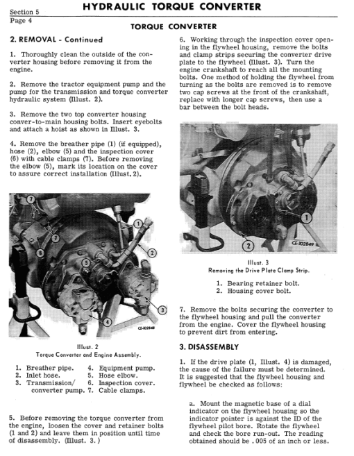 Komatsu Dresser TD7C, TD7E, TD8C and TD8E Dozer Service Manual - Image 4