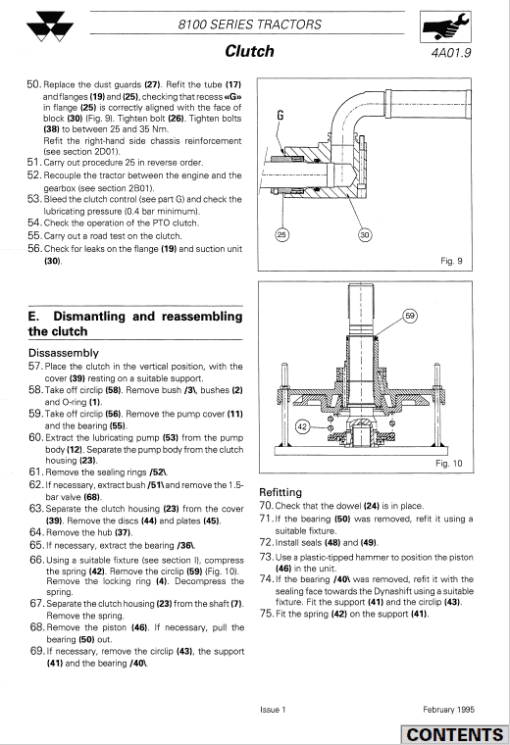 Massey Ferguson 8140, 8150, 8160 Tractor Service Manual - Image 3