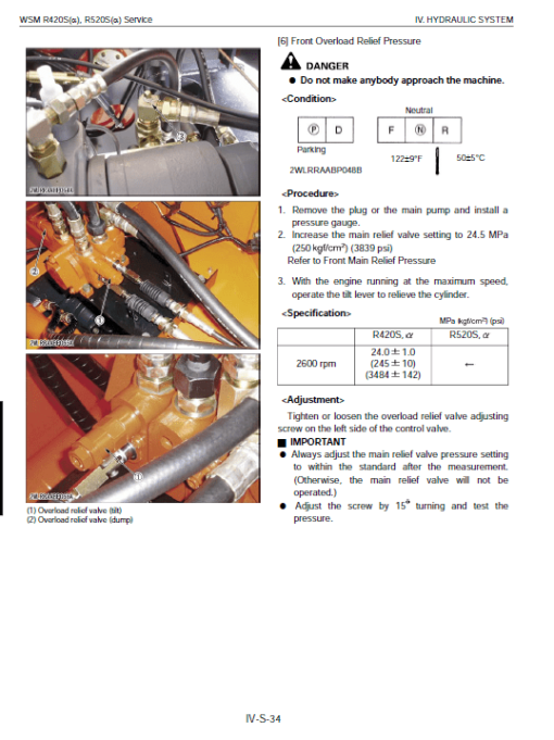 Kubota R420A, R520A, R420S, R520S Wheel Loader Workshop Manual - Image 3