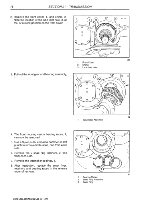 New Holland 170 HP, 190 HP, 210 HP, 240 HP Tractor Service Manual - Image 3