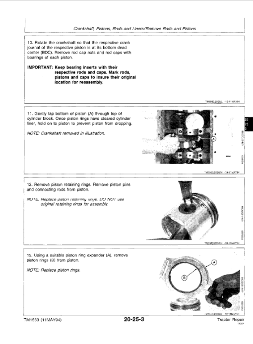 John Deere 2000, 2100, 2200, 2300, 2400 Tractors Repair Technical Manual - Image 3