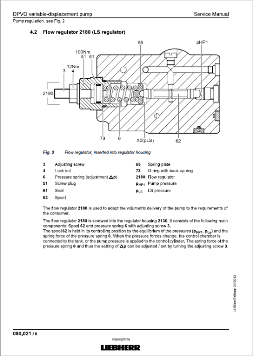 Liebherr A910, A912, A914, A918 Tier 4F Compact Excavator Service Manual - Image 3