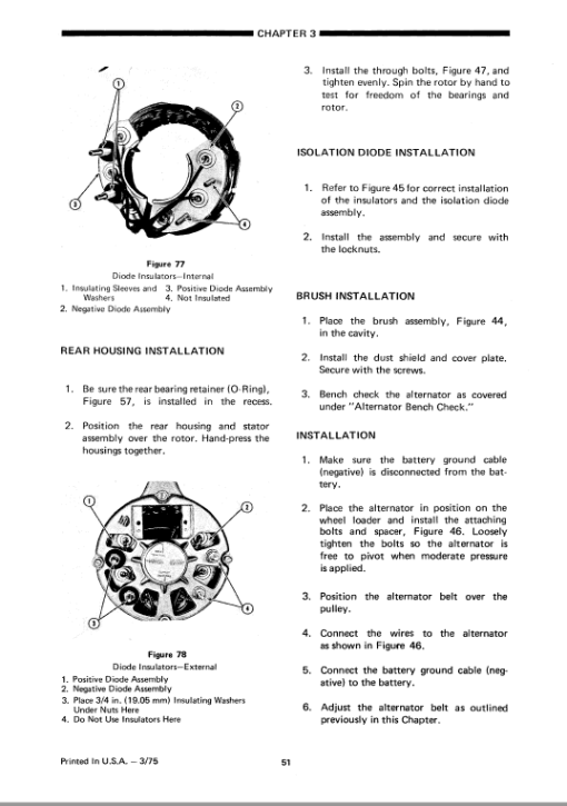 Ford A-62, A-64, A-66 Wheel Loaders Service Manual - Image 3