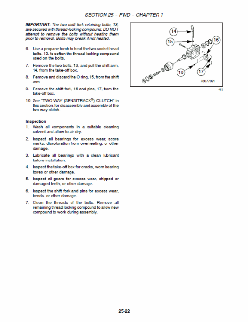 New Holland T1010, T1030, T1110 Tractor Service Manual - Image 3