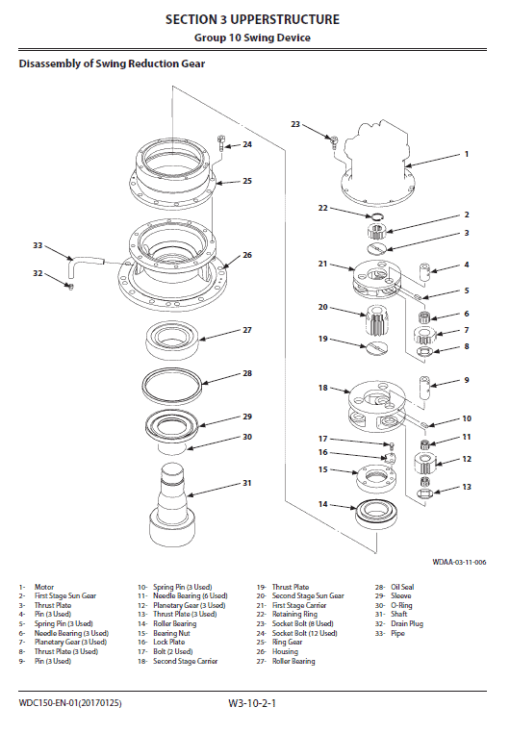 Hitachi ZX250LC-6 and ZX250LCN-6 ZAXIS Excavator Repair Manual - Image 2