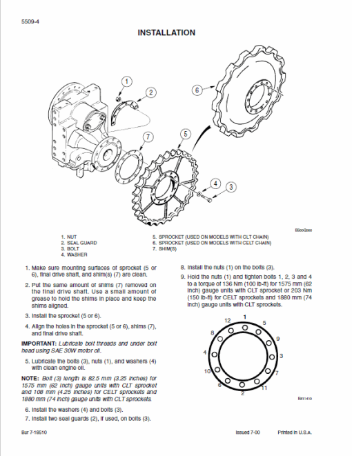 Case 1150H Crawler Dozer Service Manual - Image 3