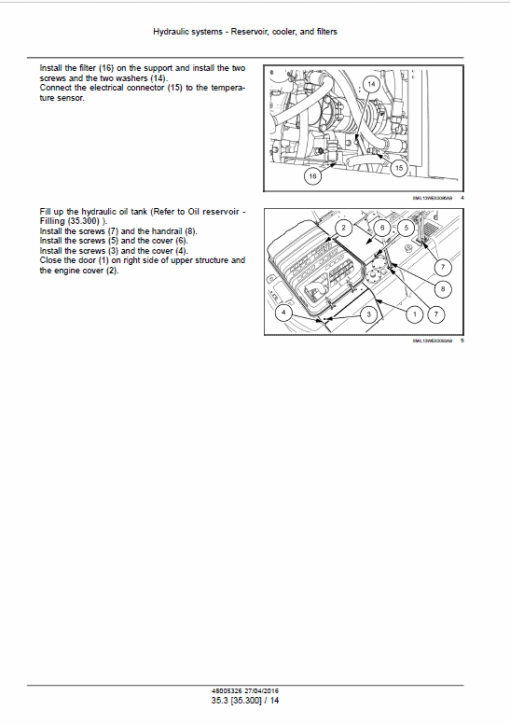 Case WX218 Wheeled Excavator Service Manual - Image 3