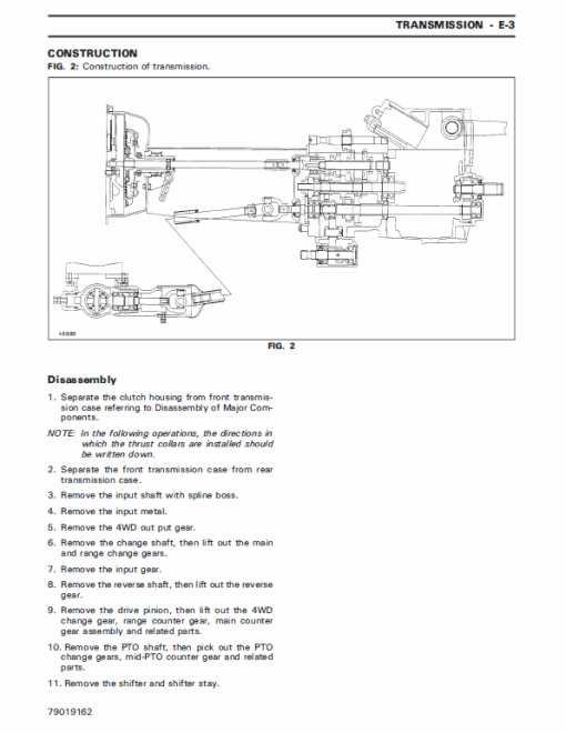 Massey Ferguson 1205, 1215, 1225 Tractor Service Manual - Image 5