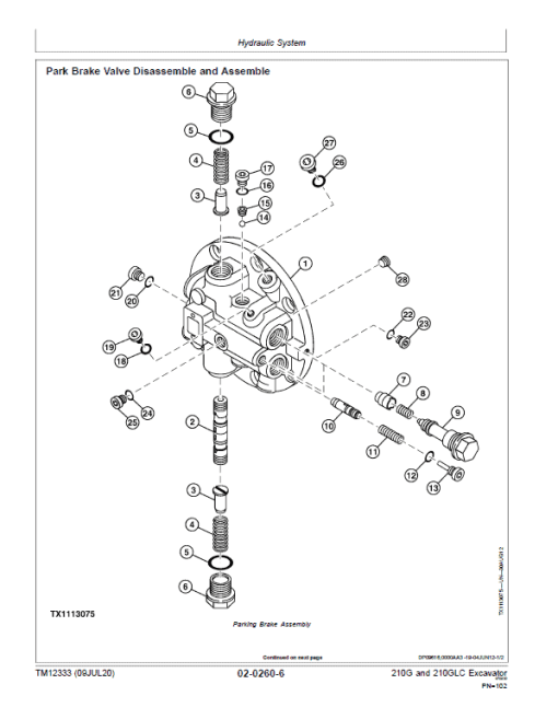 John Deere 210G, 210GLC Excavator Repair Technical Manual (S.N after E520001 -) - Image 3