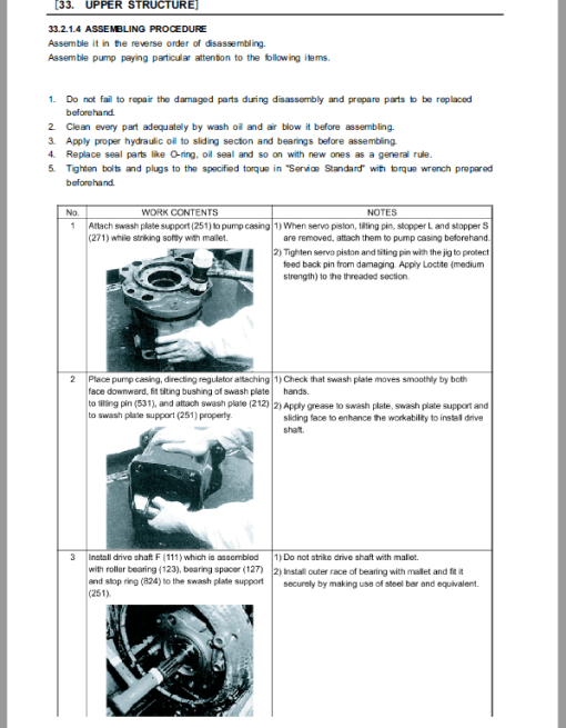 Kobelco SK850LC Hydraulic Excavator Repair Service Manual - Image 3