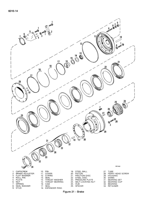 Case 1450B, 1455B Crawler Dozer Service Manual - Image 3