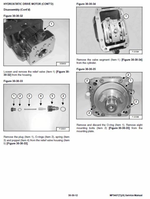 Massey Ferguson MF 9306, 9407 (T)(H) Telescopic Handler Service Manual - Image 3