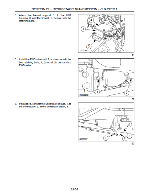 New Holland TC35A, TC35DA, TC40A Tractor Service Manual - Image 3