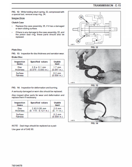 Massey Ferguson 1417, 1423 Tractor Service Manual - Image 3