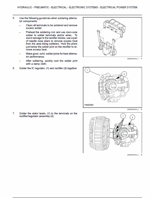 New Holland Workmaster 45 Tractor Service Manual - Image 3