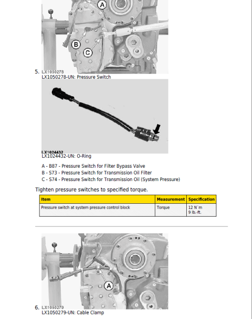 John Deere 7430, 7430 E, 7530, 7530 E (Premium) Tractors Repair Manual - Image 3