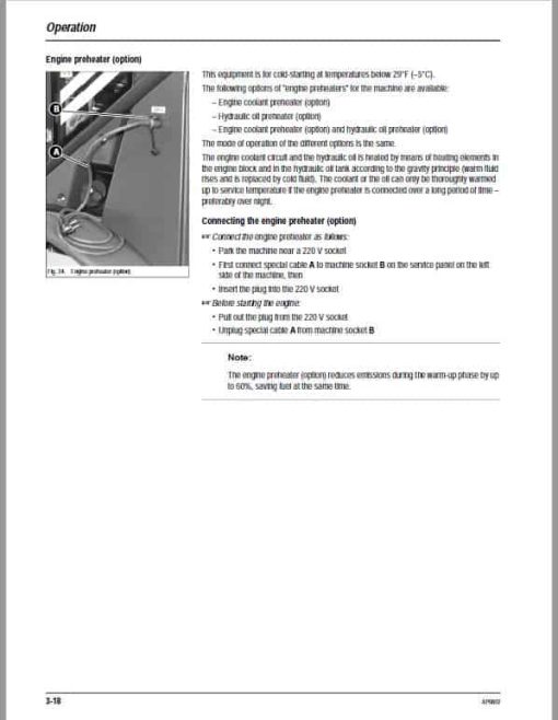 Gehl 418 Wheel Loader Operators and Parts Manual - Image 3