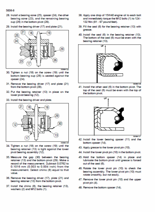 New Holland W110C Tier 2 Wheel Loader Service Manual - Image 3