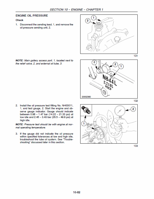 New Holland TT45A, TT50A Tractor Service Manual - Image 3