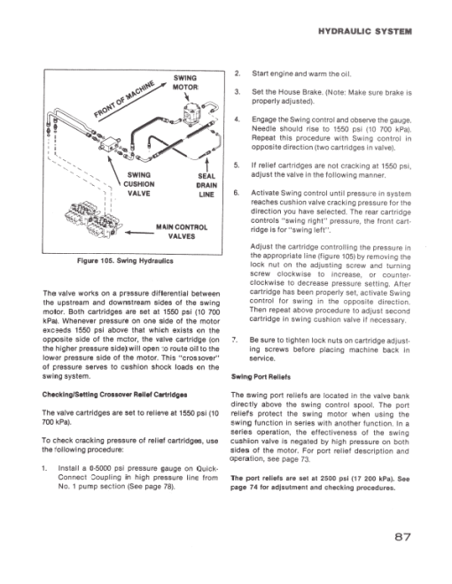 Drott 35 Series D Crawler Excavator Series D Service Manual - Image 3