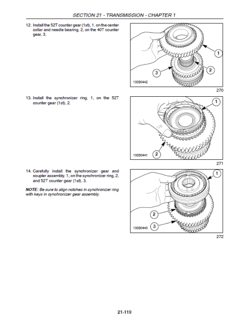 New Holland T2410, T2420 Tractor Service Manual - Image 3