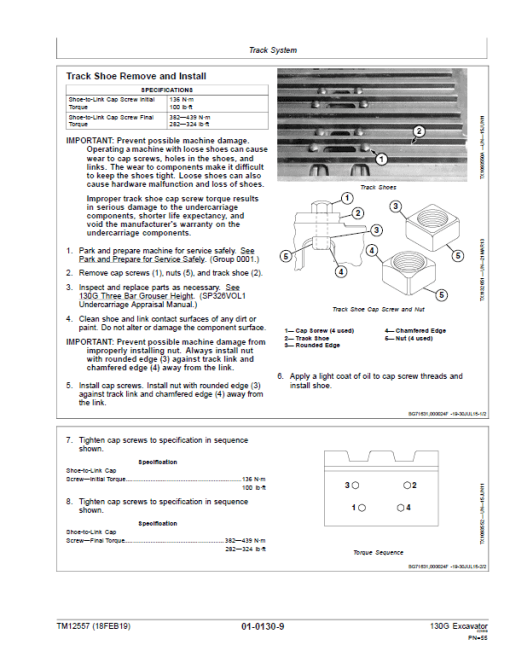 John Deere 130GLC Excavator Repair Technical Manual (S.N after D040001 - ) - Image 3