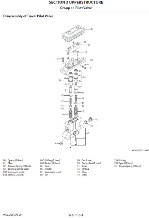 Hitachi ZX210W-5A ZAXIS Excavator Repair Manual - Image 3