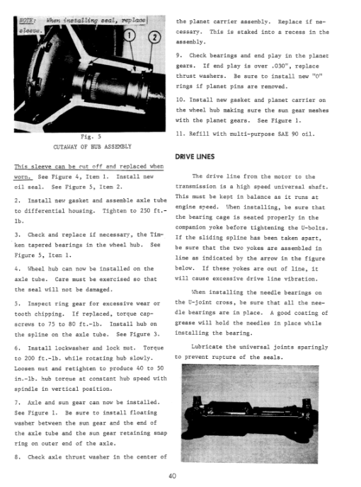 Ford Versatile D118, D145 and G125 Tractors Service Manual - Image 3