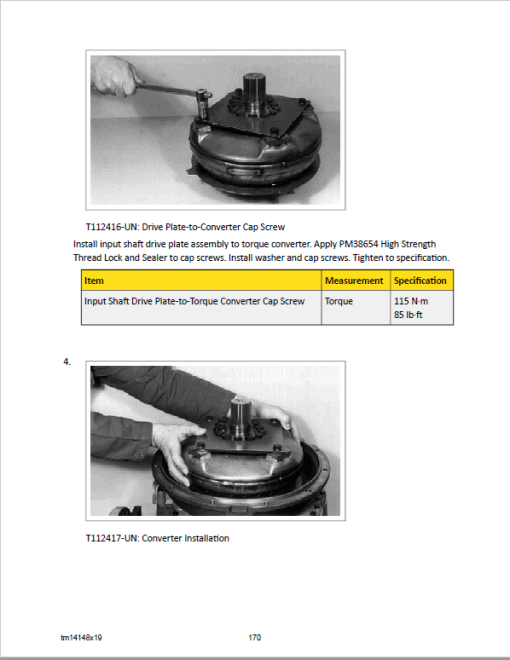 John Deere 624K-II 4WD Loader Technical Manual (SN. from F677549) - Image 3