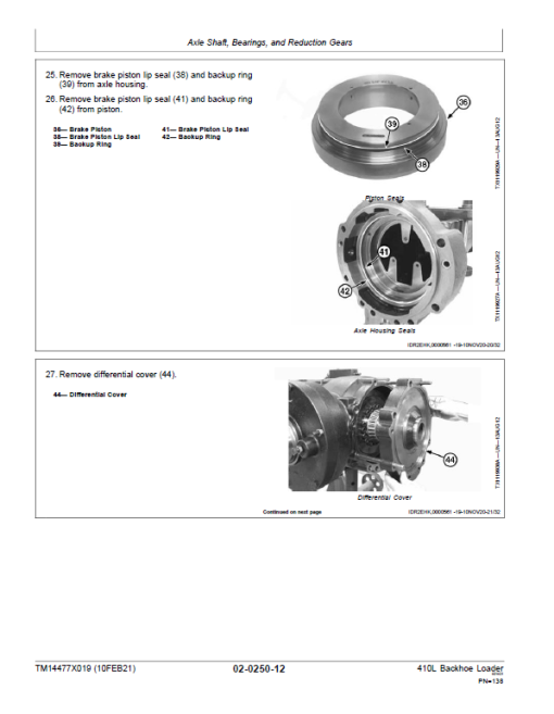 John Deere 410L Backhoe Loader Technical Manual (S.N C390996 & D390996 - ) - Image 3