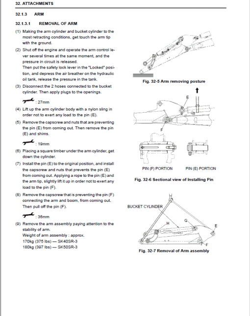 Kobelco SK40SR-3, SK50SR-3 Mini Excavator Repair Service Manual - Image 3